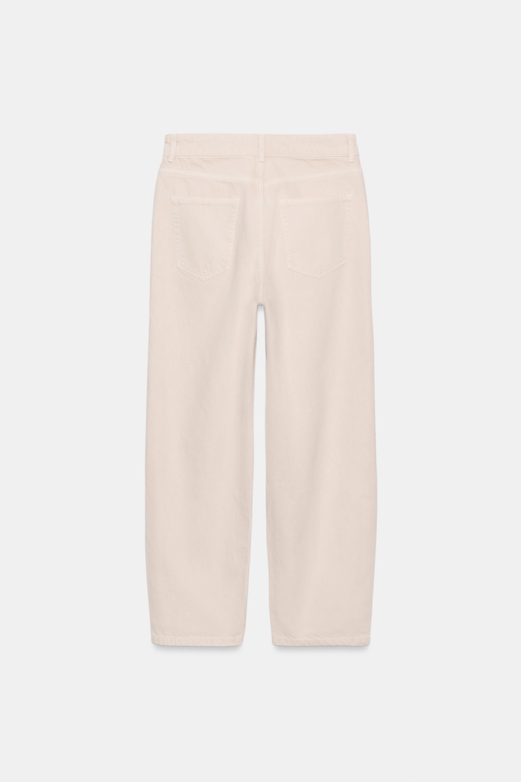 ZW COLLECTION TAPERED MID-RISE JEANS